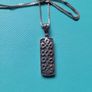 Celtic silver pendant and chain Image 2