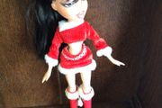 Yasmin Bratz Doll in christmas santa outfit 2001
