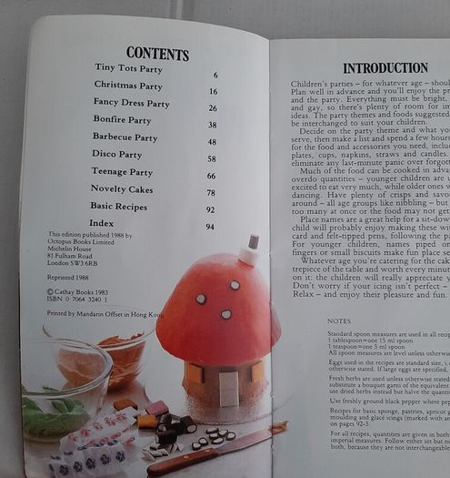 children's cook book 1983