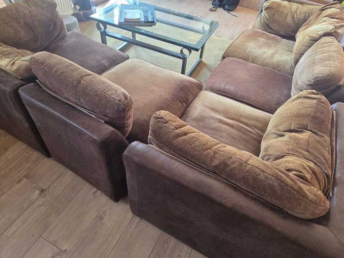 FREE Large Modular Sofa Suite  with 5 Easy to Move Sections