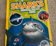 New - Sharks Sticker Activity Book