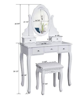 BRAND NEW Modern Makeup Table Dressing Table