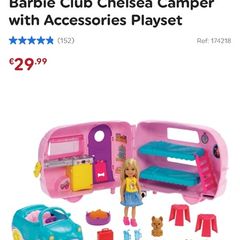 Barbie Club Chelsea Camper with Accessories Playset dollhouse