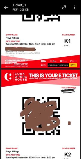 Freya Ridings Cork Tickets x2