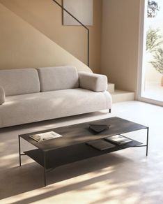 Kave black coffee table new/ one month old. Email receipt available.