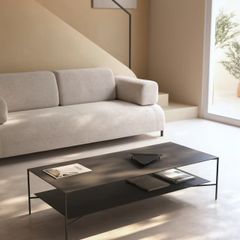Kave black coffee table new/ one month old. Email receipt available.