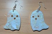 Handmade Halloween Ghost Earrings