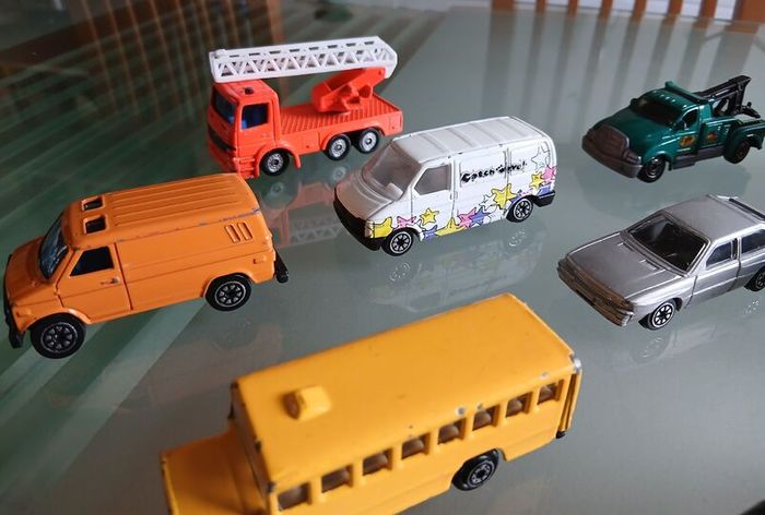 15 Urban And Service Toy Cars