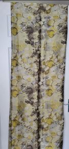 Ochre curtains