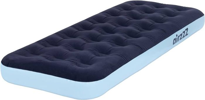 NEW SALE | Inflatable Flocked Airbed - Quick Inflation & Deflation Mattress - Lightweight Comfortable Perfect For Camping,Hiking, Caravan, Guest Bed - Waterproof Portable