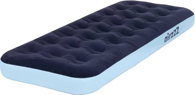 NEW SALE | Inflatable Flocked Airbed - Quick Inflation & Deflation Mattress - Lightweight Comfortable Perfect For Camping,Hiking, Caravan, Guest Bed - Waterproof Portable