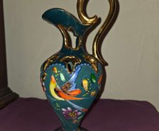 1940's Hubert Bequet Quaregnon Pitcher - Hand painted