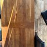 6 ft solid oak dining table and chairs for sale Image 2
