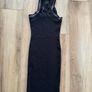 Black guess midi dress Image 4