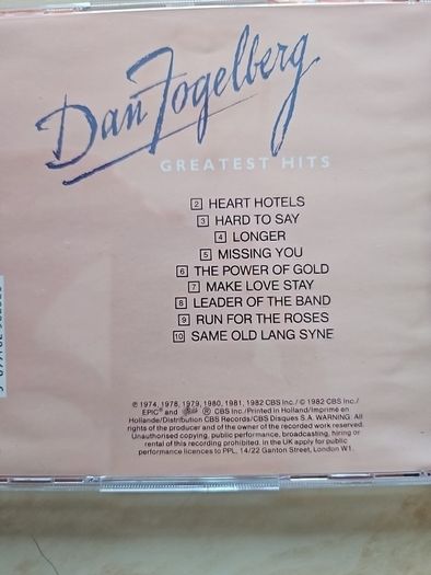 Dan Fogelberg CD - Greatest Hits