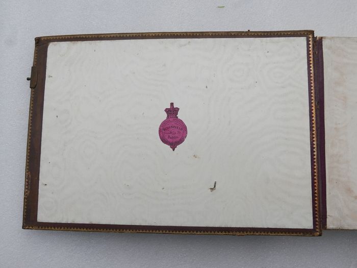 Antique Victorian Photo Album - Leather Bound