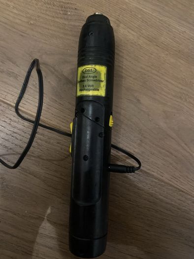 cordless screwdriver