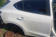 Mazda 3 driver rear door hatchback