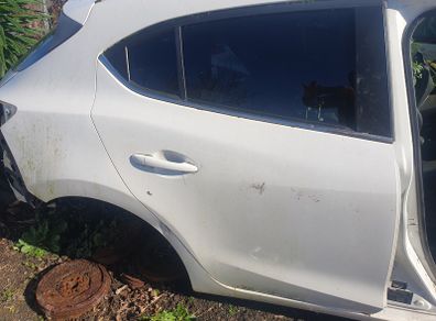 Mazda 3 driver rear door hatchback