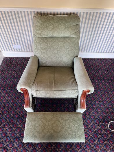 Green Recliner Armchair