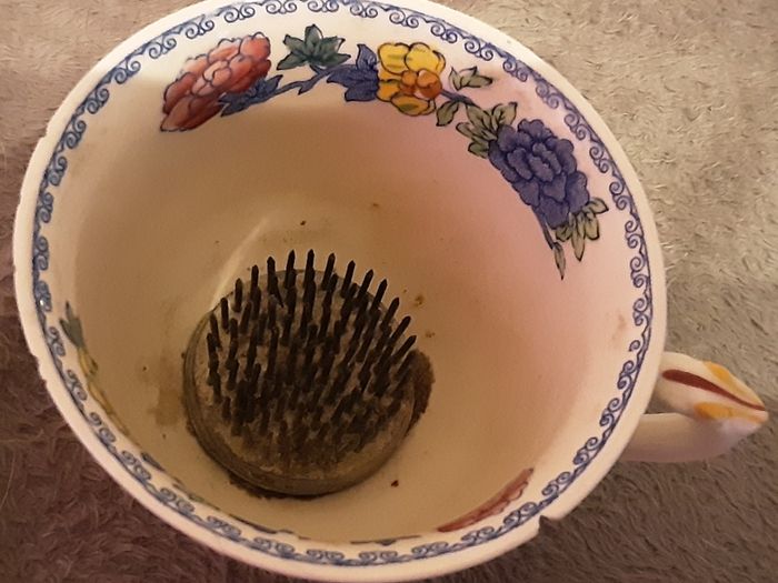 mason frog flower cup