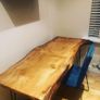 Handmade Live edge/ hardwood industrial Office desks Image 4