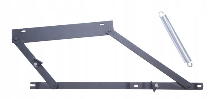 2 x Bed Lift Mechanism Kit, Bed Lifting Set Storage, Hinges Sofa Bed Space Saving Storage