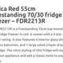 Fridge freezer Retro Style Amica Image 6