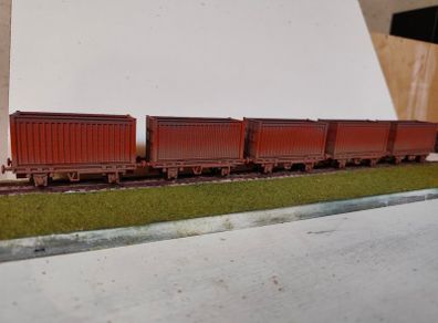 CIE Irish Rail Open Coal wagons x6