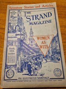 Unique Item. 1914 Antique The Strand Magazine. March 1914 vol 47.