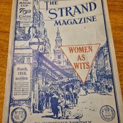 Unique Item. 1914 Antique The Strand Magazine. March 1914 vol 47.