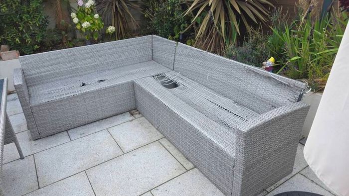 Rattan Corner Seat