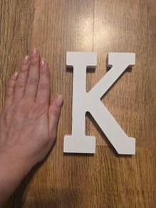 Decorative Letter K