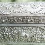 Antiqued Silver Plated Chest Jewelry Box Image 7