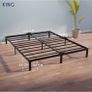 King Size Bed Frame Metal 150x200 with Storage 35cm Image 6