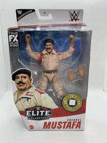 wwe elite series 86 (Iron Sheik) Colonel Mustafa action figure