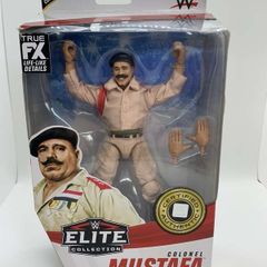 wwe elite series 86 (Iron Sheik) Colonel Mustafa action figure