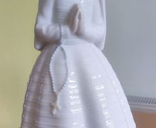 Vintage NAO Lladro First Communion Praying Girl