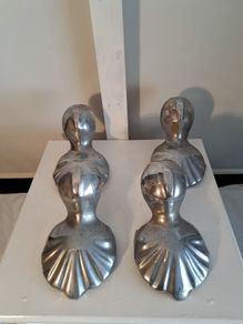 Chromed Brass Bath Feet