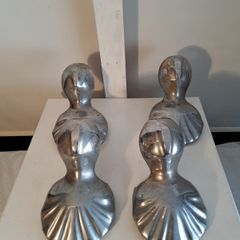 Chromed Brass Bath Feet