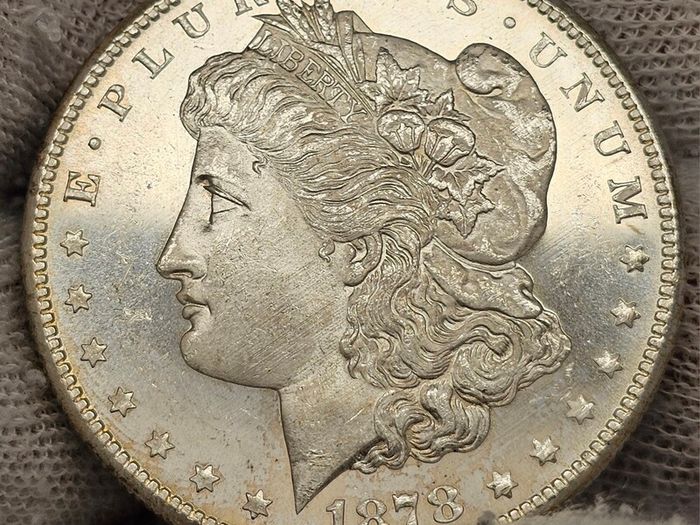 USA United States 1887 S Silver Morgan Dollar Beautiful Uncirculated Lustrous Prooflike Frosty!