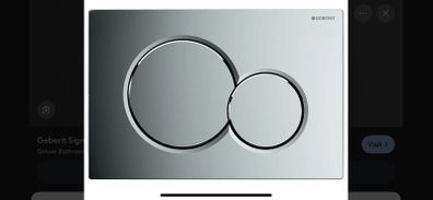 geberit  push plate