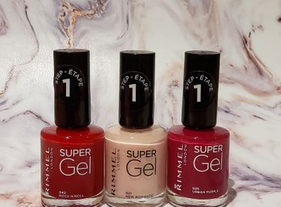 Rimmel Super Gel Nail Polish - New