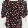 Ladies blouse M&S Cherry print Image 2