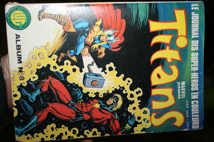 Vintage Titans Comics from 1977-1981