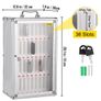 36 Slots Cell Phone Storage Cabinet Aluminum Alloy Wall Mounted & Key Lock Image 2