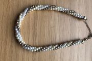 necklace beaded pearl