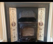 cast iron fire