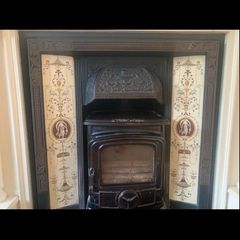 cast iron fire