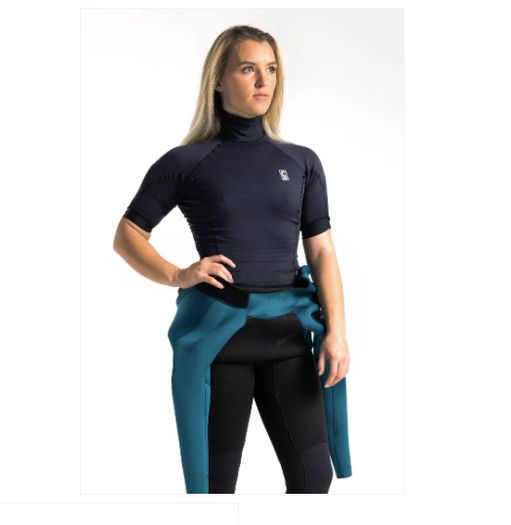 C-Skins Thermal Womens Skins Short Sleeve Ladies Rash Vest